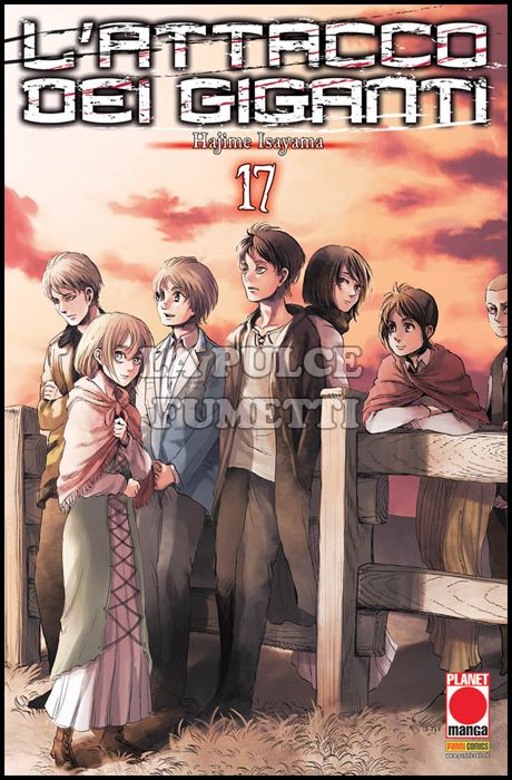 GENERATION MANGA #    17 - L'ATTACCO DEI GIGANTI 17 - 1A RISTAMPA